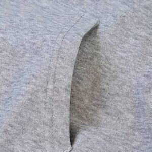 Siyah Kalın İçi Polarlı Shark Baskılı Oversize/Geniş Kalıp Kapüşonlu Basic Örme Sweatshirt - Görsel 15